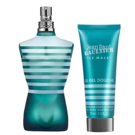 Jean Paul Gaultier Le Male Eau De Toilette Spray 75ml + Shower Gel 75ml