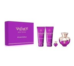 VERSACE DYLAN PURPLE L EDP 100 ML+B/L 100ML+S/G 100ML + MINI 5ML SET