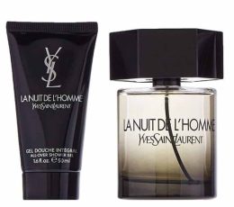 Yves Saint Laurent La Nuit De L'homme For Men Set Edt 100ml + Sg 50ml