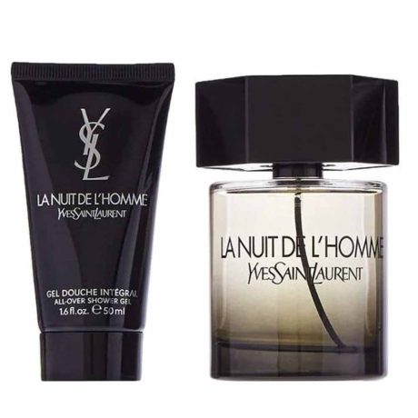 Yves Saint Laurent La Nuit De L'homme For Men Set Edt 100ml + Sg 50ml